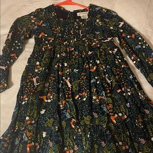 Anthropologie Artisan NY Multicolor Floral Dress